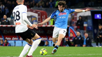  Serie A, Νάπολι - Αταλάντα 2-0: Ο «Κβάρα» την έστειλε στο +18 