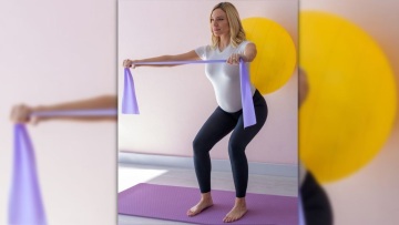 Ιωάννα Μαλέσκου: Γυμνάζεται σε προχωρημένη εγκυμοσύνη