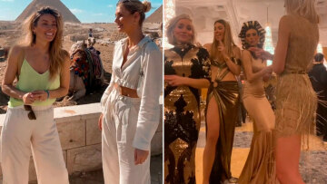 Μαριέττα Χρουσαλά: Στο Κάιρο για τα γενέθλιά της - Το πάρτι, οι καλεσμένες της και το ολόχρυσο φόρεμα