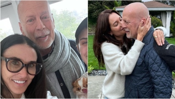 Μπρους Γουίλις: Νέες φωτογραφίες από τα γενέθλιά του με την πρώην, τη νυν και τα παιδιά τους