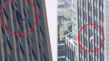 Νέα Υόρκη: Άνδρας απειλεί εδώ και ώρες να βουτήξει στο κενό από τον 31ο όροφο - Τον καταδιώκει το FBI