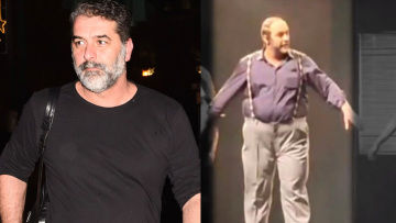 Βασίλης Μπισμπίκης: Βίντεο από την εμφάνισή του ως «αστυνομικός Πορφύρης» με πολλά κιλά και λίγα μαλλιά