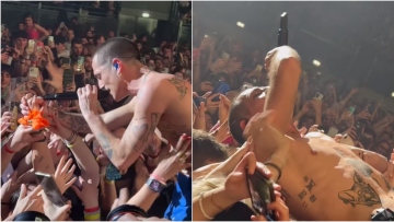 Maneskin: Ο Νταμιάνο Νταβίντ «βούτηξε» στο πλήθος σε συναυλία του - Δείτε βίντεο