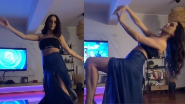 Μαρία Αντωνά: Χορεύει τσιφτετέλι για τα μάτια του Άρη Σοϊλέδη - Βίντεο