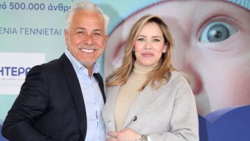 Χάρης Χριστόπουλος - Ανίτα Μπράντ: Πήραν εξιτήριο από το μαιευτήριο