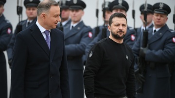 Στη Βαρσοβία ο Ουκρανός πρόεδρος Βολοντίμιρ Ζελένσκι