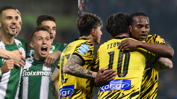 Stoiximan Super League: Πάσχα στην κορυφή για ΑΕΚ και ΠΑΟ - Στο -6 ο Ολυμπιακός 