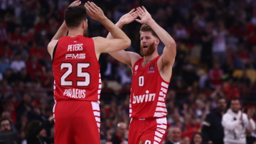 Euroleague, Ολυμπιακός - Μπασκόνια 86-78: Θρίαμβος και πρωτιά στην Euroleague 