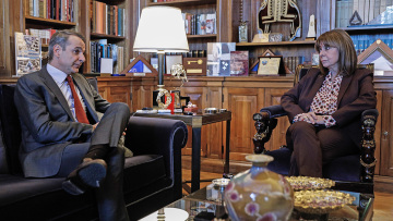 Αύριο στις 11.00 η συνάντηση Μητσοτάκη - Σακελλαροπούλου για την προκήρυξη των εκλογών