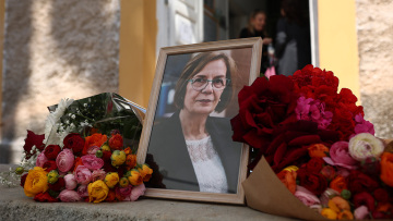 Μυρσίνη Ζορμπά: Έγινε η πολιτική κηδεία της στο Πάρκο Ελευθερίας