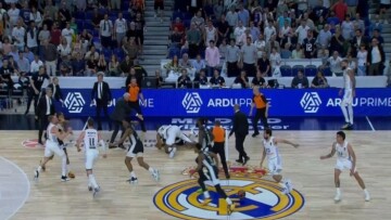 Euroleague: Απίστευτο ξύλο και οριστική διακοπή στον αγώνα Ρεάλ-Παρτιζάν - Δείτε βίντεο