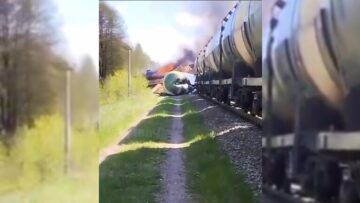 Ρωσία: Εκτροχιασμός τρένου στα σύνορα με την Ουκρανία - Αναφορές για εκρηκτικό μηχανισμό