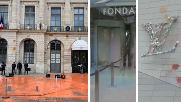 Γαλλία: Οικολόγοι ακτιβιστές έριξαν μπογιά στο Ίδρυμα Louis Vuitton και στην πλατεία Βαντόμ