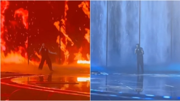 Eurovision 2023: Η πρόβα της Κύπρου - Με φωτιές και καταρράκτες ο Andrew Lambrou - Δείτε το βίντεο