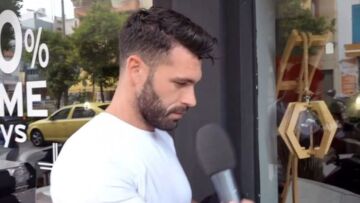 Στάθης Σχίζας: Η αντίδρασή του όταν ρωτήθηκε για τον χωρισμό του με την Αλεξάνδρα Παναγιώταρου