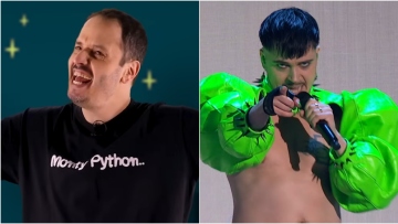 Eurovision: «Ο Τσουβέλας τι κάνει εκεί;» - Χαμός στο Twitter για την ομοιότητα του κωμικού με τον Φινλανδό