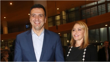 Τζένη Μπαλατσινού: Η φωτογραφία με τον Βασίλη Κικίλια από την περίοδο της καραντίνας