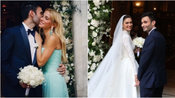 Δούκισσα Νομικού: Οι φωτογραφίες της από τον γάμο του αδερφού της, Νικήτα, με την Άννα Πρέλεβιτς