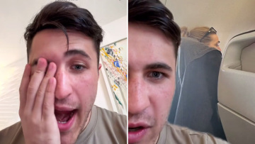 Viral το βίντεο με τον νεαρό που έπαιξε δυνατά στο αεροπλάνο το τραγούδι του Τιτανικού - Δεν κατάλαβε πως δίπλα του καθόταν η Γουίνσλετ