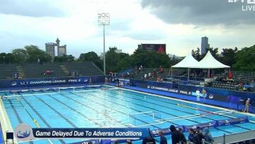 Champions League πόλο Final-8, Βουλιαγμένη - Μπρέσια: Προσωρινή διακοπή λόγω κεραυνών στο Βελιγράδι 