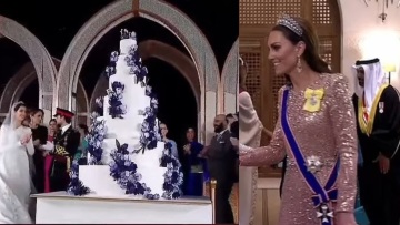 Η λαμπερή Κέιτ, η επταώροφη τούρτα και η ατελείωτη χλιδή στο γάμο του διαδόχου της Ιορδανίας