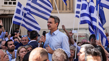 Εκλογές 2023 - Μητσοτάκης: Χρειαζόμαστε σταθερή κυβέρνηση για να υποστηρίξουμε την κυριαρχία μας και να προστατεύσουμε τα σύνορά μας