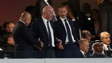 Τελικός Champions League 2023: Στο γήπεδο ο Ερντογάν, δίπλα σε Τσέφεριν και Ινφαντίνο - Έκλεισαν οι δρόμοι κατά την άφιξή του 