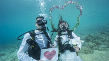 Αλόννησος: «Ποντάρει» στους υποβρύχιους γάμους για τον τουρισμό της