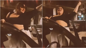 Δανάη Μπάρκα: Χορεύει στον δρόμο η παρουσιάστρια