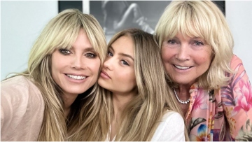 Χάιντι Κλουμ: Η φωτογραφία με την κόρη και τη μητέρα της