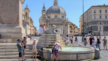 Ιταλία: Kύμα καύσωνα πλήττει τη χώρα - Στη Σικελία ο υδράργυρος άγγιξε τους 40 βαθμούς