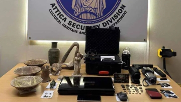 Συνελήφθη 42χρονος για αρχαιοκαπηλία - Κατασχέθηκαν αντικείμενα μεγάλης αξίας