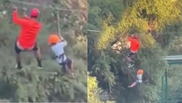 Βίντεο: Η τρομακτική στιγμή που 6χρονος σε λούνα παρκ πέφτει στο κενό από ύψος 13 μέτρων