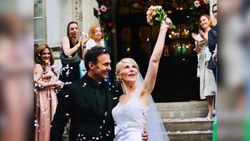 Σπύρος Πώρος - Μαρία Μαντζουράνη: Παντρεύτηκαν στο Λονδίνο