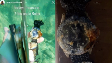 Αυστραλία: Σέρφερ βρήκε στο βυθό της θάλασσας Rolex 40 ετών και δούλευε ακόμη (vid)