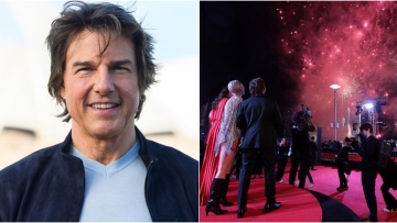Τομ Κρουζ: Γιόρτασε τα 61α του γενέθλια στο Σίδνεϊ - Τον υποδέχτηκαν με πυροτεχνήματα