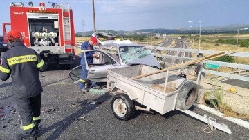 Έβρος: Νεκρός 70χρονος σε τροχαίο στην Εγνατία - Έπεσε πάνω του ΙΧ που οδηγούσε διακινητής μεταναστών