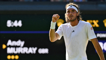 Wimbledon, Μάρεϊ - Τσιτσιπάς 2-3: Στον 3ο γύρο με επική ανατροπή - Δείτε βίντεο 