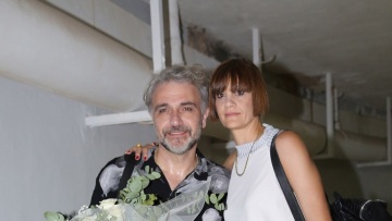 Άννα Μαρία Παπαχαραλάμπους - Φάνης Μουρατίδης: Η κοινή εμφάνιση για το ζευγάρι στο θέατρο