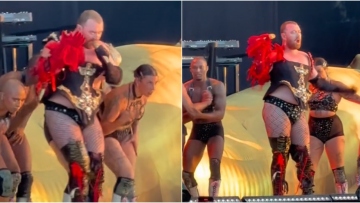 Σαμ Σμιθ: Η προκλητική στάση με χορευτή του στη σκηνή που προκάλεσε οργή - «Φρικιό, αηδιαστικός»