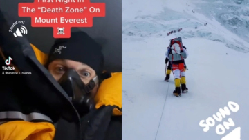 «Πρέπει να υπομείνω το χάος μέχρι την αυγή»: Ορειβάτης αποκαλύπτει πως είναι μια νύχτα στη «ζώνη θανάτου» του Έβερεστ