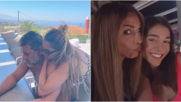 Δέσποινα Βανδή: Στην Κρήτη με τον Βασίλη Μπισμπίκη και την κόρη της - Δείτε βίντεο