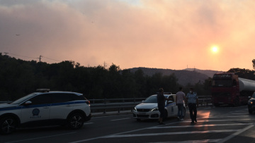 Άνοιξε η Εθνική Οδός Αθηνών - Κορίνθου και στα δύο ρεύματα κυκλοφορίας