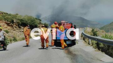 Φωτιά στην Εύβοια: Ο δήμαρχος Καρύστου ζήτησε την εκκένωση του χωριού Ποτάμι - Δείτε βίντεο