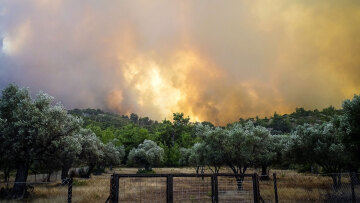 Φωτιά στη Ρόδο: Στα έξι μποφόρ αναμένονται οι άνεμοι σήμερα