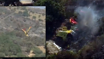 Κάρυστος: Τον γύρο των διεθνών ΜΜΕ κάνει η πτώση του Canadair - «Η Ελλάδα ζει μία κόλαση»