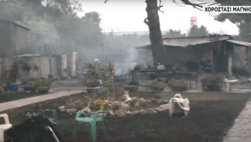 Φωτιά στη Μαγνησία: Δύο νεκροί στα ανεξέλεγκτα πύρινα μέτωπα - Λίγα μέτρα από τη θάλασσα απανθρακώθηκε γυναίκα