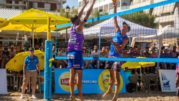 Μπιτς βόλεϊ, Agios Nikolaos Finals: Φοβερές μάχες στο ταμπλό των ανδρών