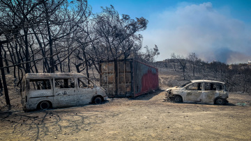 Ανυπολόγιστη καταστροφή στη Ρόδο - Κάηκαν 135.000 στρέμματα «καθαρής» δασικής έκτασης