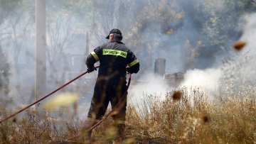 Φωτιά σε γεωργική έκταση στην Άκοβα Άργους